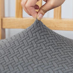 Chair Cover with Elastic Jacquard Fabric