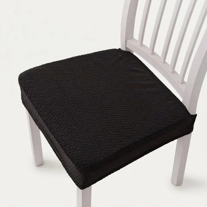 Chair Cover with Elastic Jacquard Fabric