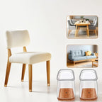 Chair Leg Protectors with Felt Pads