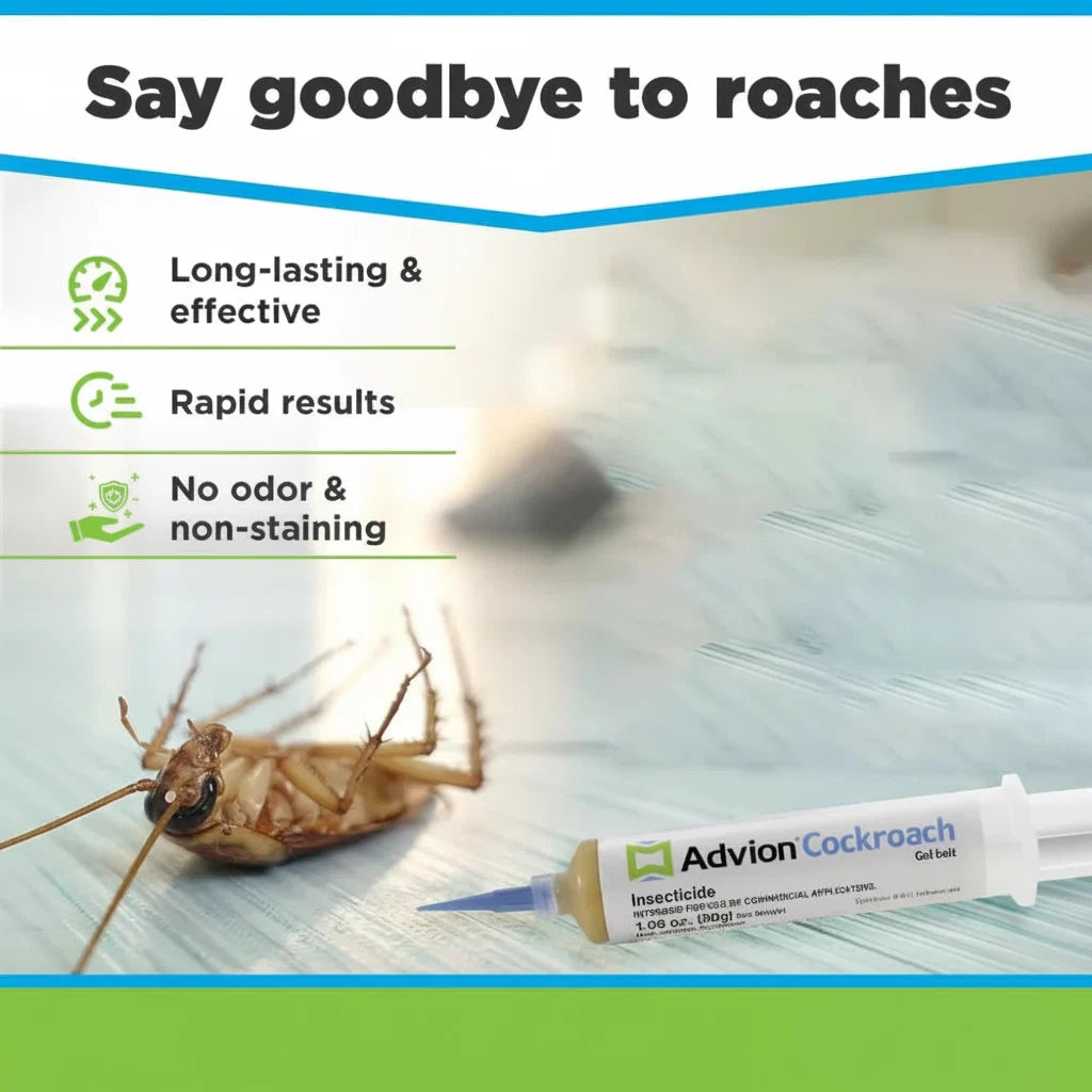 Cockroach Gel Bait with Syringe Applicator