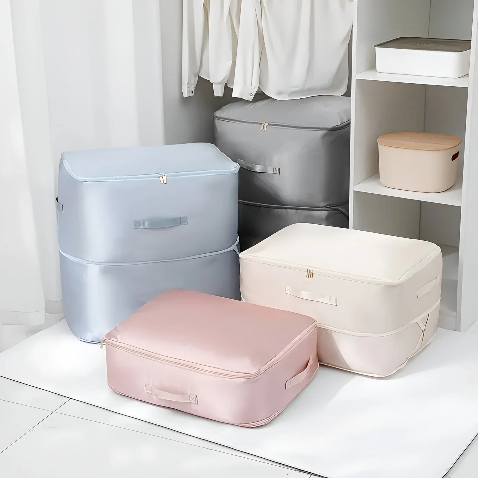 Compression Storage Bag with Roll-Up Seal