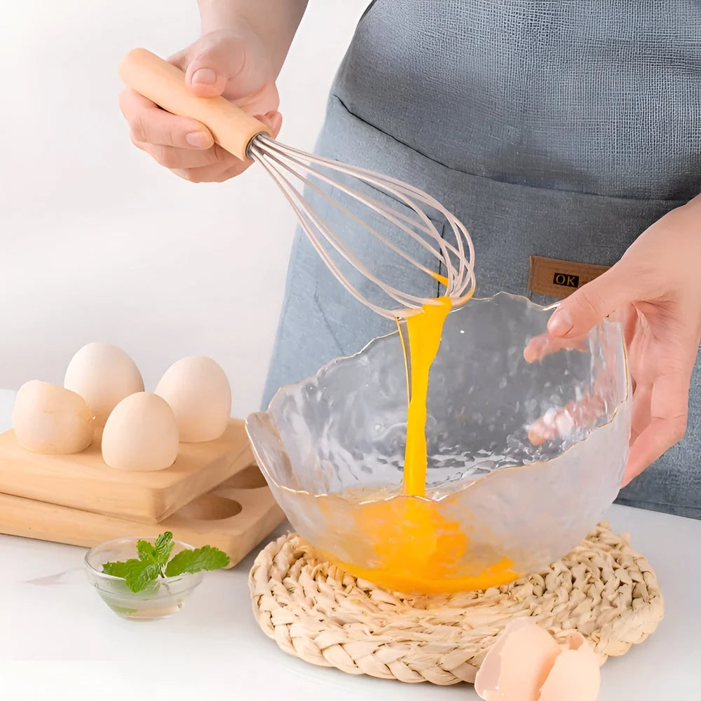 Cooking Utensil Set | Heat-Resistant Silicone & Bamboo Handles | 12-Piece