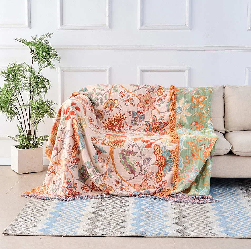Cotton Throw Blanket