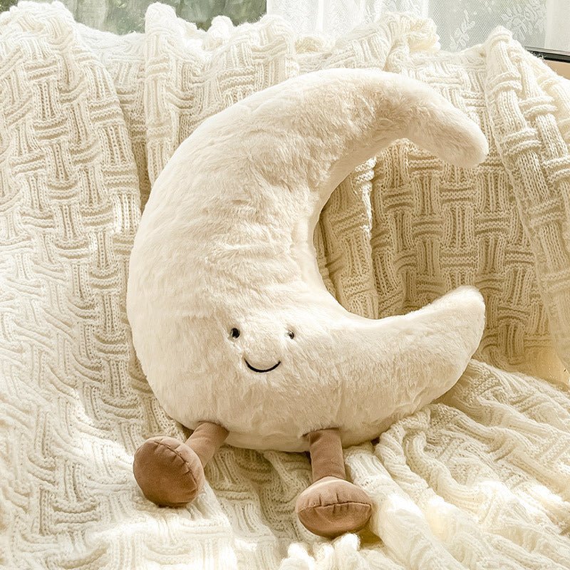Cuddle Pillow with Sun or Moon Motif