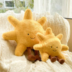 Cuddle Pillow with Sun or Moon Motif