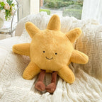 Cuddle Pillow with Sun or Moon Motif