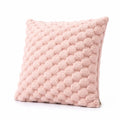 Cushion Cover with 3D Grid Texture