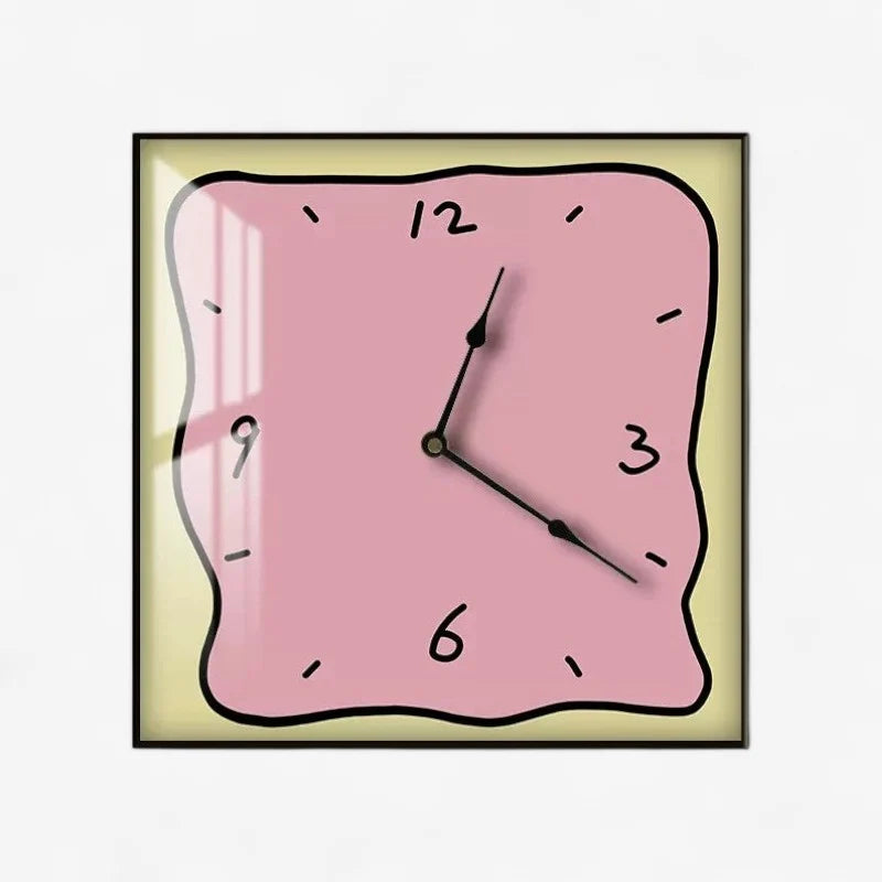Digital Wall Clock | Rectangular Clear Easy To Read Display | 30 x 30 & 40 x 40 cm