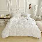 Duvet Cover Set with Pinch Pleat