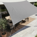 Sunshade with Corner Rope Attachments