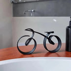 Fahrradskulptur | Minimalistisch & Modern | Schreibtisch- & Regaldekoration