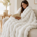 Faux Fur Throw Blanket