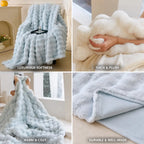 Faux Fur Throw Blanket
