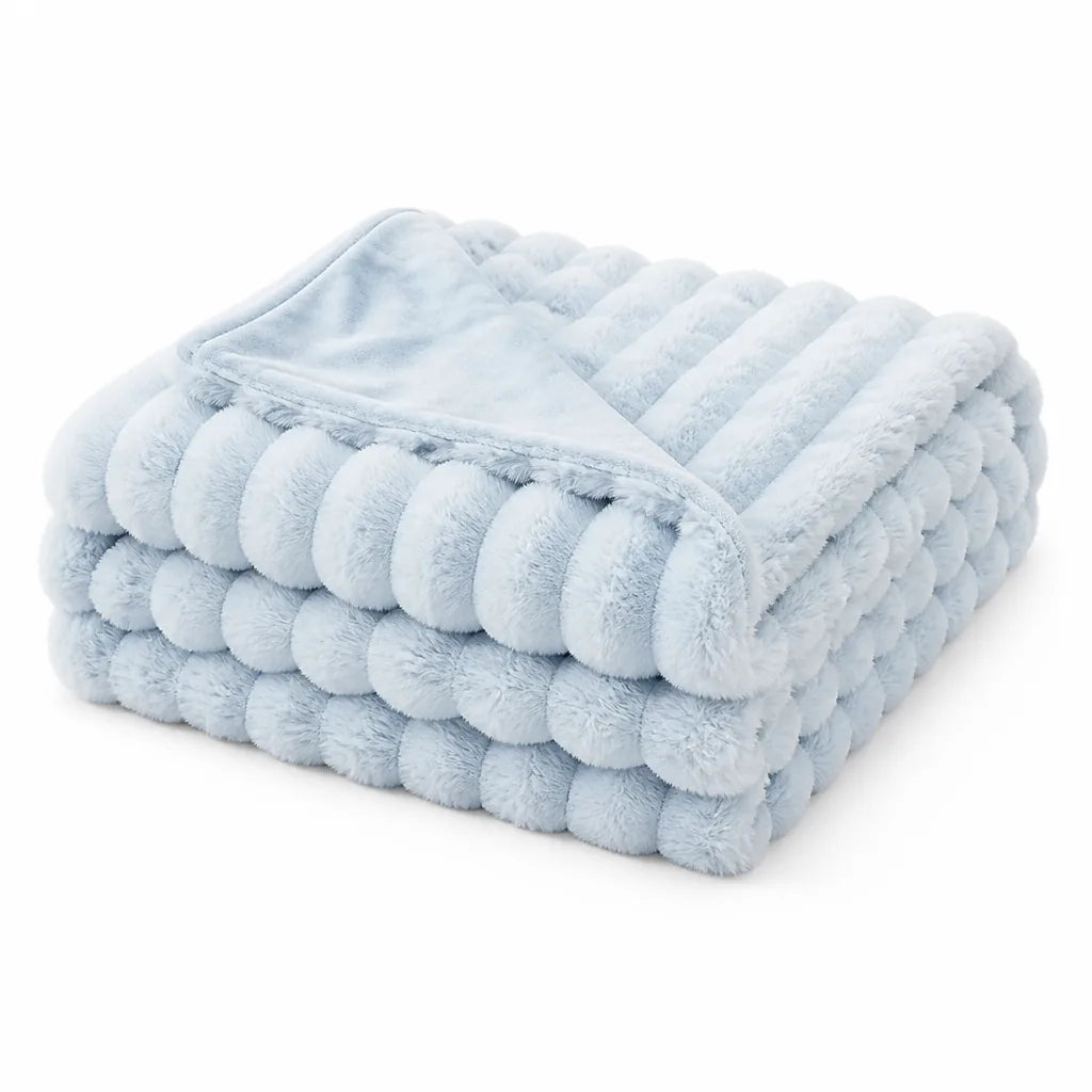 Faux Fur Throw Blanket