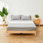 Fitted Sheet | 100% Cotton Satin-Finish & Wrinkle-Free | 30 cm Deep Pocket