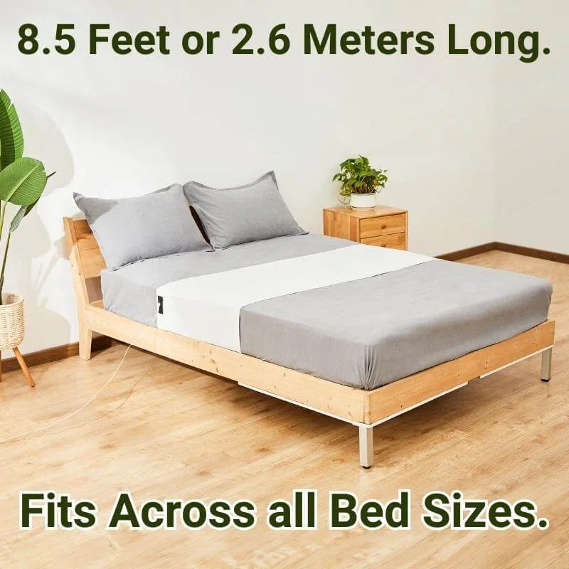 Fitted Sheet | 100% Cotton Satin-Finish & Wrinkle-Free | 30 cm Deep Pocket