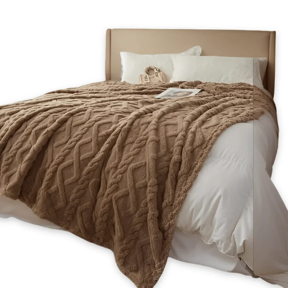 Fleece Blanket | Double-Layered Breathable & Anti-Pilling | 70 x 100 cm