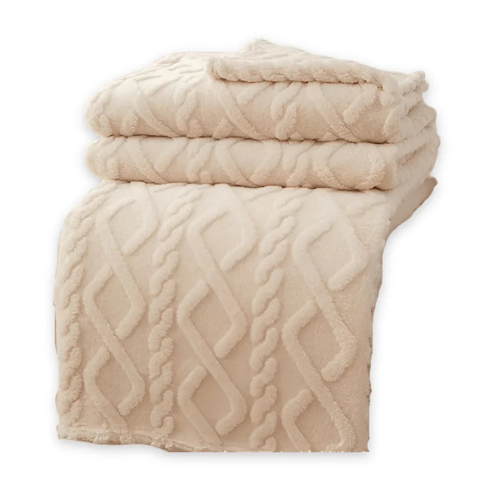 Fleece Blanket | Double-Layered Breathable & Anti-Pilling | 70 x 100 cm