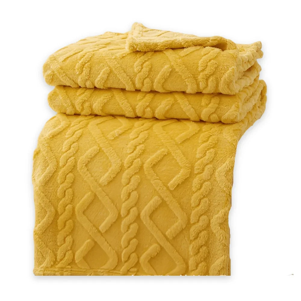 Fleece Blanket | Double-Layered Breathable & Anti-Pilling | 70 x 100 cm