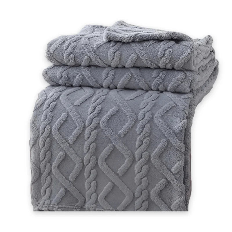 Fleece Blanket | Double-Layered Breathable & Anti-Pilling | 70 x 100 cm