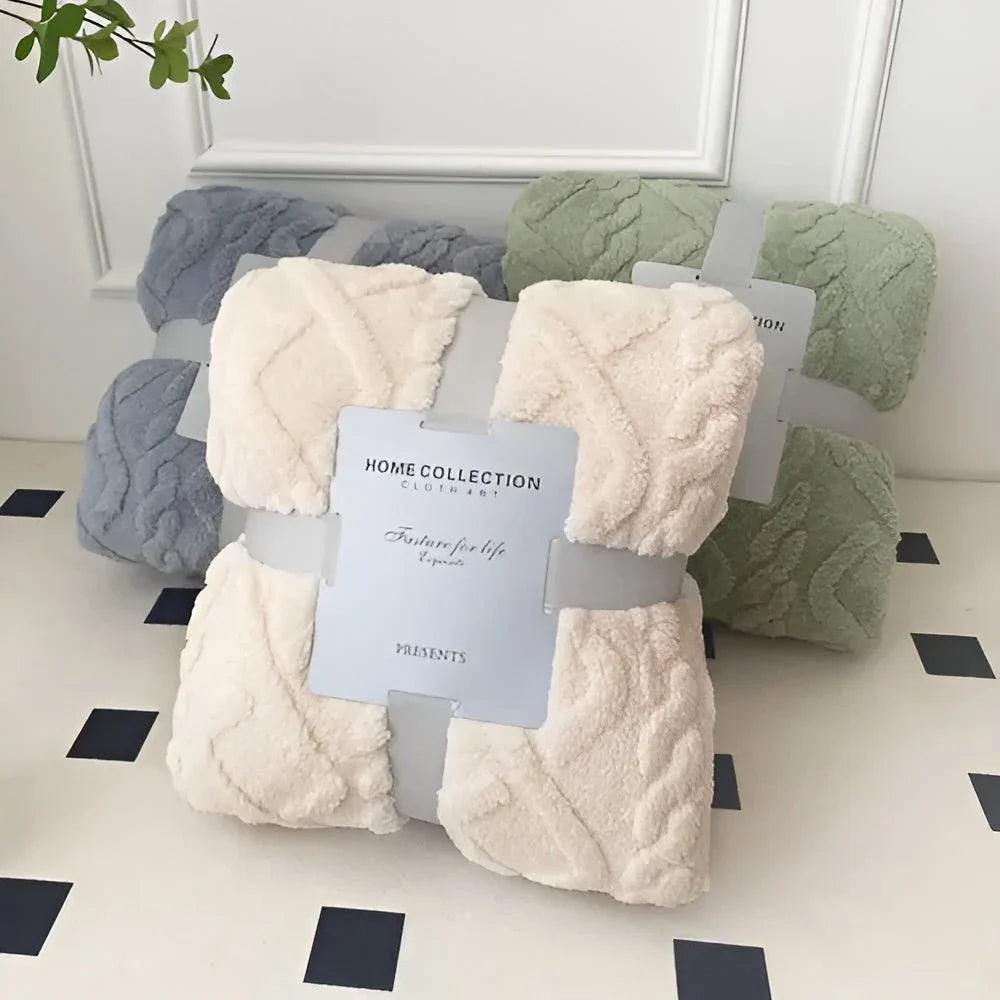 Fleece Blanket | Double-Layered Breathable & Anti-Pilling | 70 x 100 cm