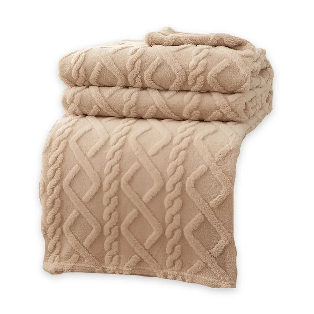 Fleece Blanket | Double-Layered Breathable & Anti-Pilling | 70 x 100 cm