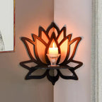 Floating Wall Shelf | Built-In LED & Hidden Brackets