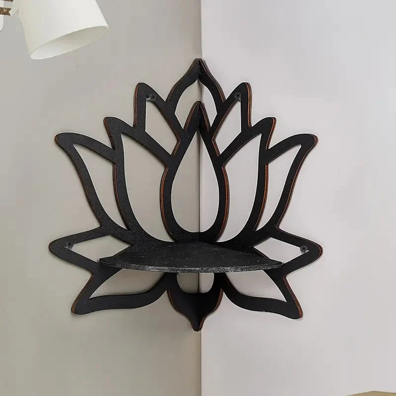 Floating Wall Shelf | Built-In LED & Hidden Brackets