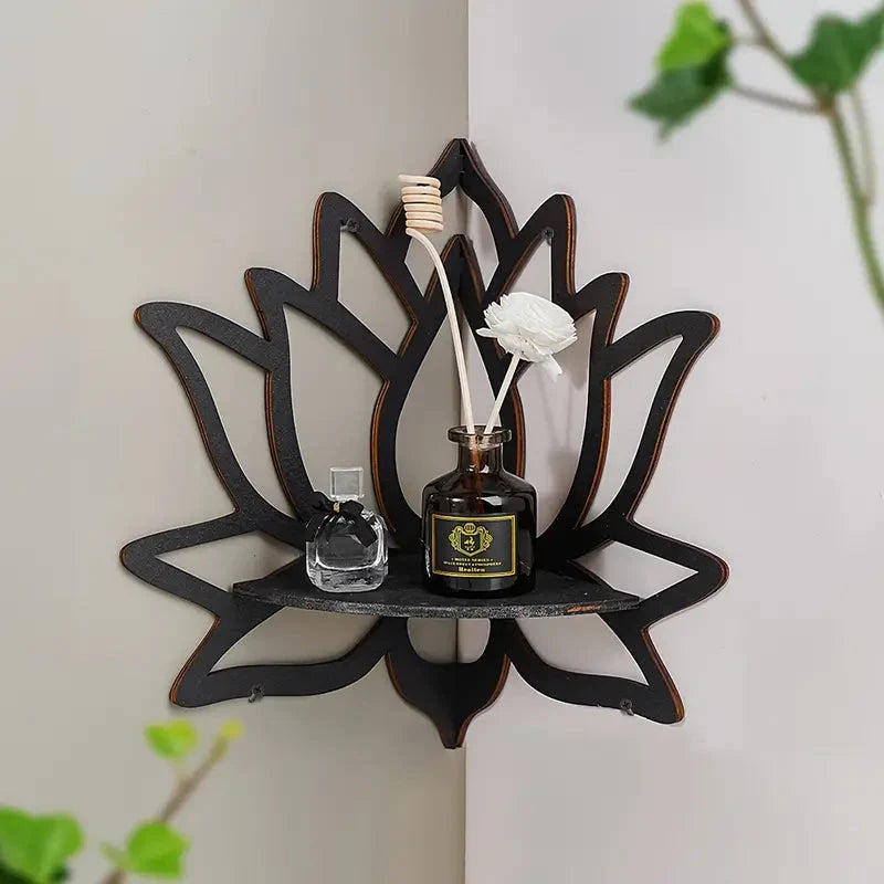 Floating Wall Shelf | Built-In LED & Hidden Brackets