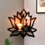Floating Wall Shelf | Built-In LED & Hidden Brackets