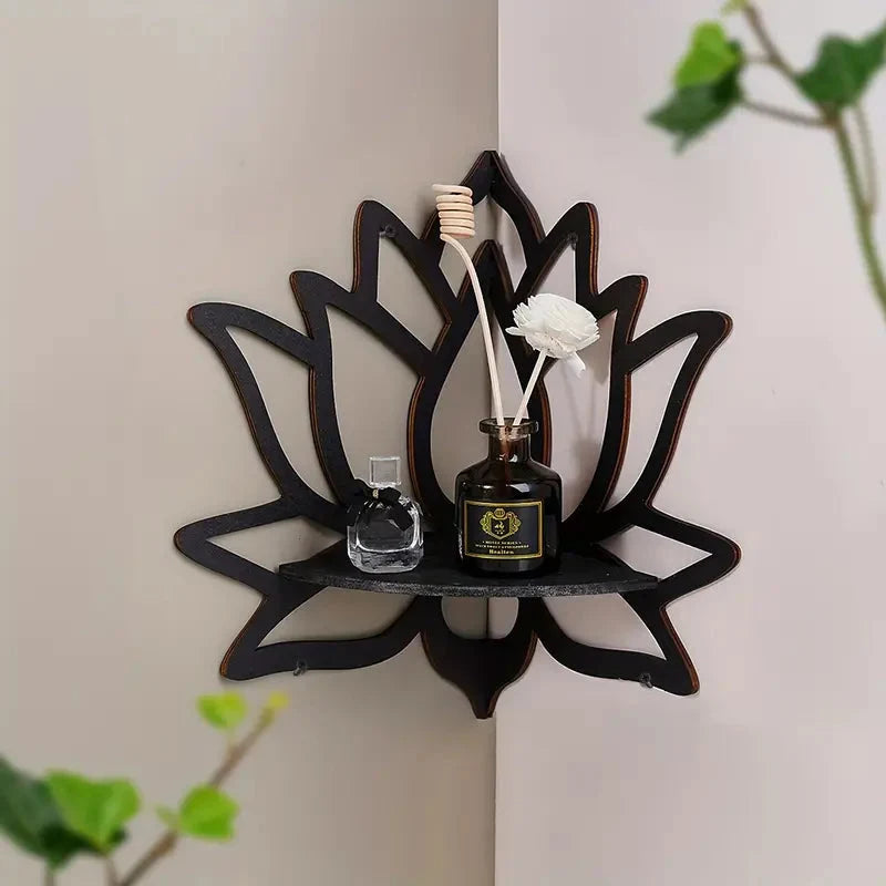 Floating Wall Shelf | Built-In LED & Hidden Brackets
