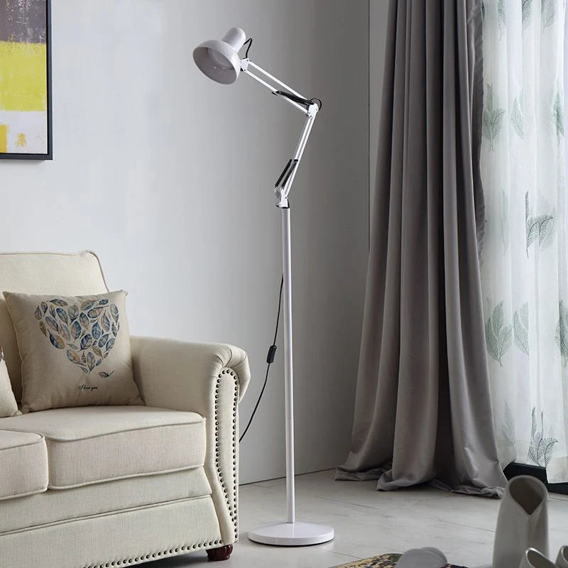 Floor Lamp | Adjustable Foldable Metal & Iron