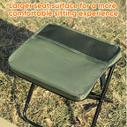 Foldable Backpack Stool | Waterproof Oxford & Ultra-Compact | Supports 330 lbs