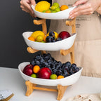Fruit Basket | Stackable & Space-Saving | 25 x 25 x 20 cm