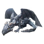 Garden Dragon Statue | Seated Gothic Sculpture