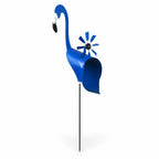 Garden Flamingo with Wind-Driven Spinner