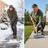 Garden Hoe and Scraper with Manganese Steel Blade