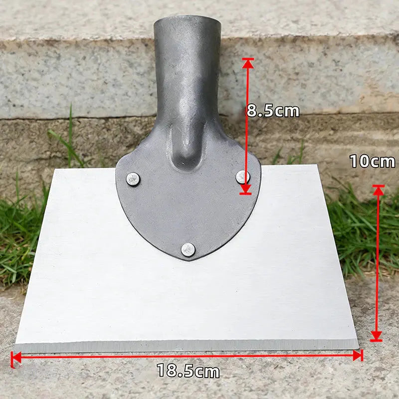 Garden Hoe and Scraper with Manganese Steel Blade