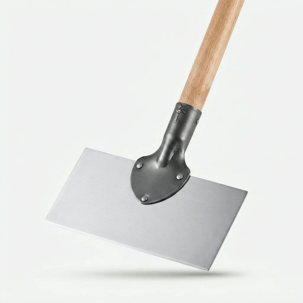 Garden Hoe and Scraper with Manganese Steel Blade