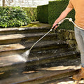Garden Hose Cleaning Attachment | Adjustable Spray & Ergonomic Grip | Fits Standard Hoses