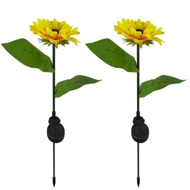 Garden Light | Sunflower Design & Solar-Powered | Up To 8 Hours