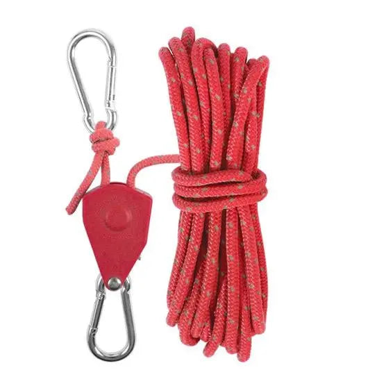 Guy Rope with Integrated Pulley