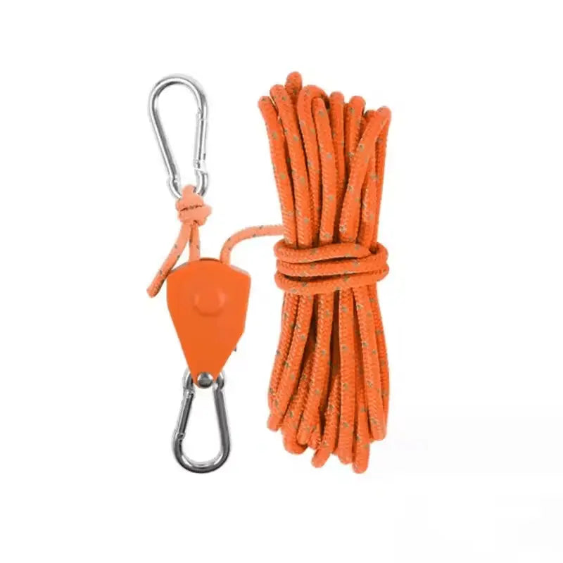 Guy Rope with Integrated Pulley