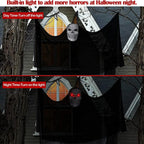 Hanging Skull Decoration | LED & Sound | Indoor & Outdoor