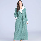Hooded Robe | Plush, Super-Absorbent & Windproof | Two Front Pockets