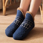 House Socks | Ultra-Soft Plush & Non-Slip Silicone Sole | Machine-Washable
