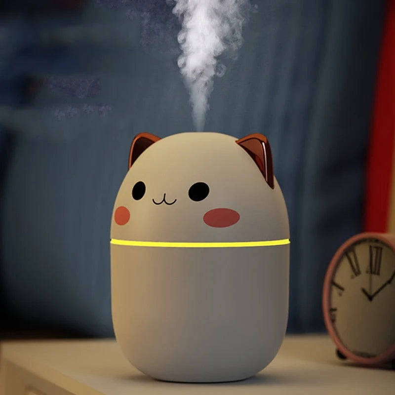 Humidifier | 2-in-1 Night Light & Dual Spray | 200 ml