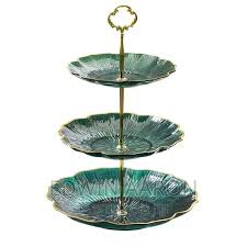 3-Tier Fruit Storage Bowl | EasyStack Modern Organizer | Durable PET Design | Space-Saving Kitchen Stand | 25 × 35.5 cm