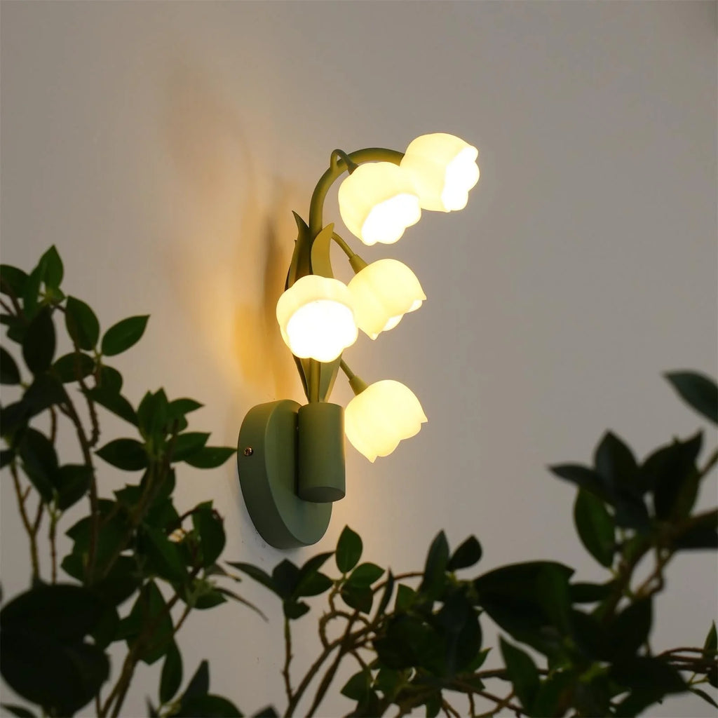 Indoor Wall Lamp | Lifelike Orchid Design & Soft Ambient Light