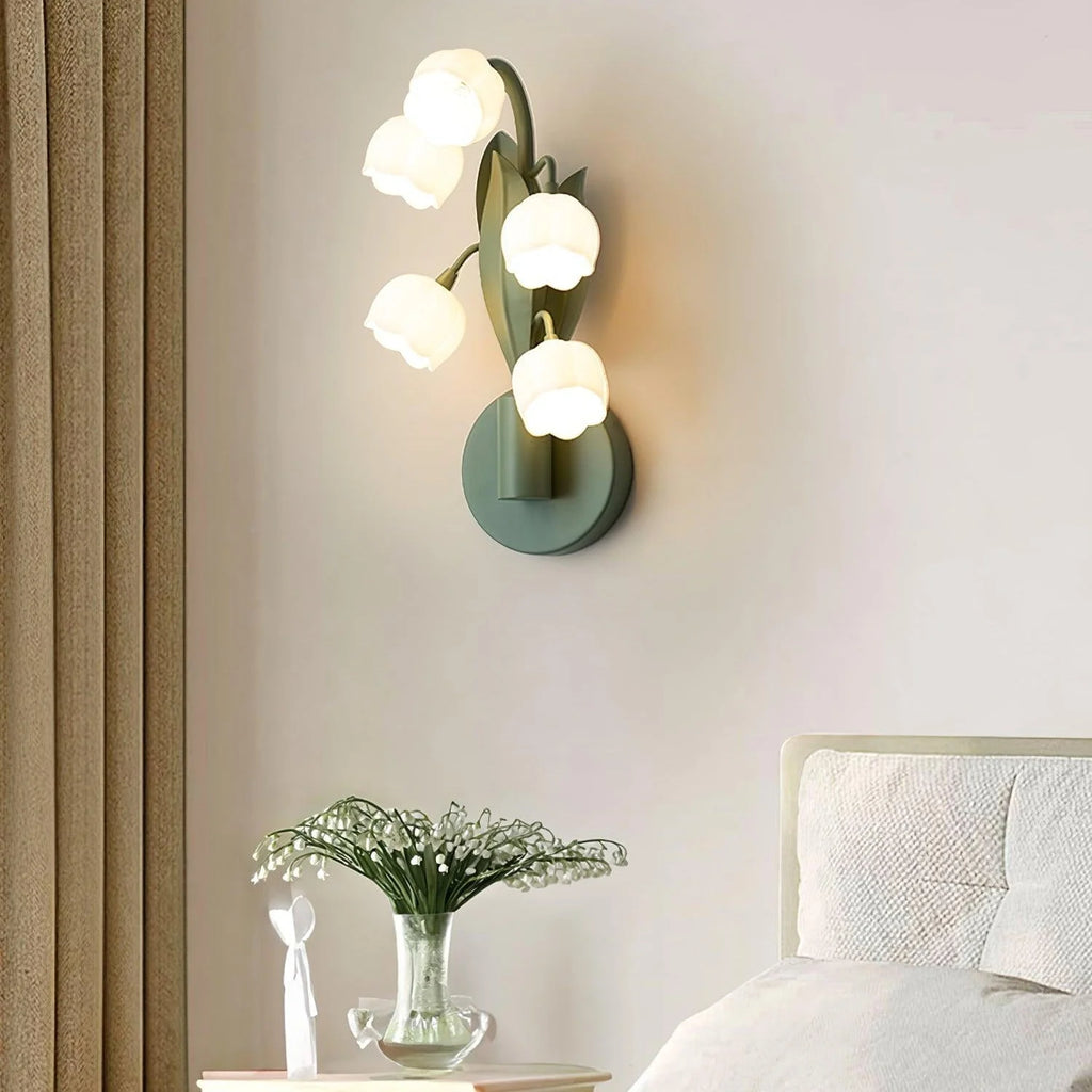 Indoor Wall Lamp | Lifelike Orchid Design & Soft Ambient Light